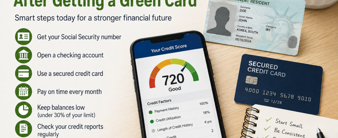 How to Build Credit After Getting a Green Card
