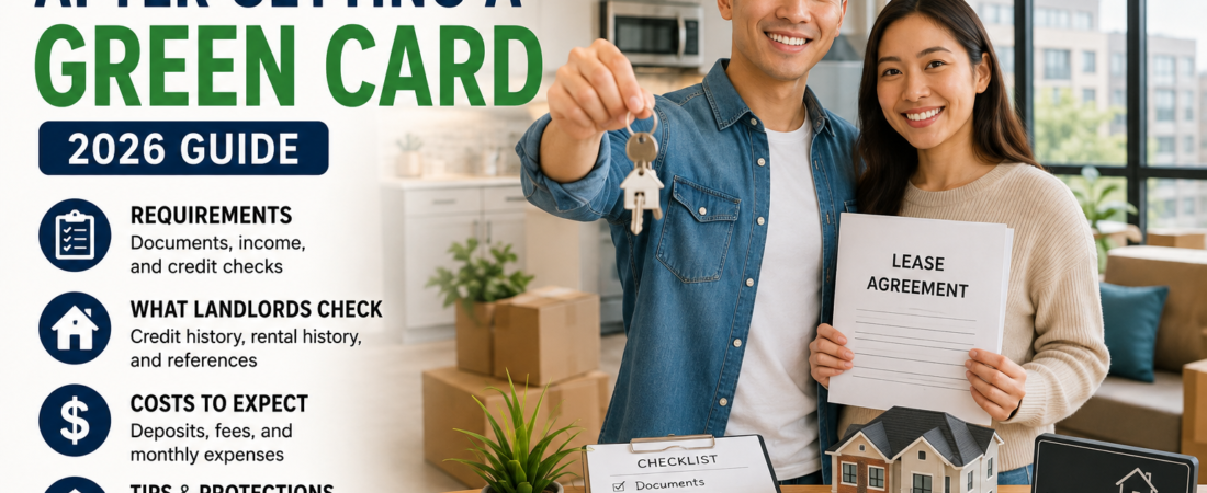 How to Rent an Apartment After Getting a Green Card: 2026 Guide